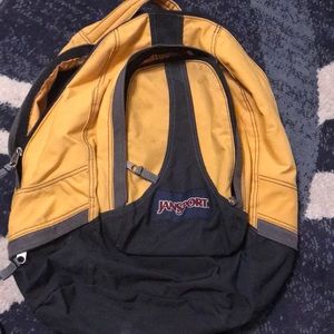 Jansport backpack yellow